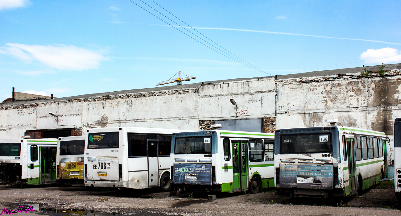 Красноярский край, ЛиАЗ-5256.45-01 № М 369 НА 124; Красноярский край — Разные фотографии