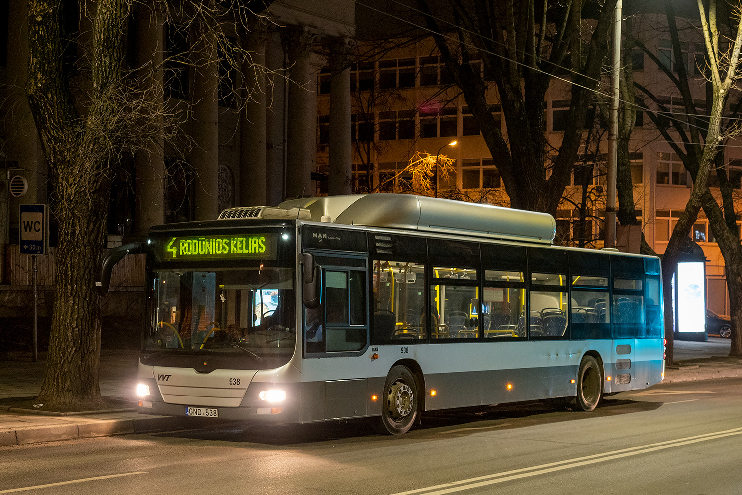 Литва, MAN A21 Lion's City NL273 CNG № 938