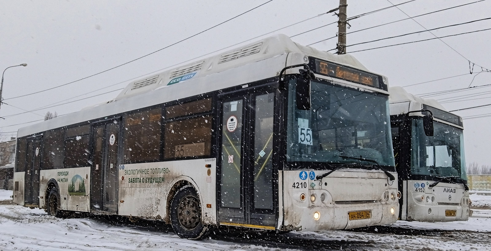 Волгоградская область, ЛиАЗ-5292.67 (CNG) № 4210