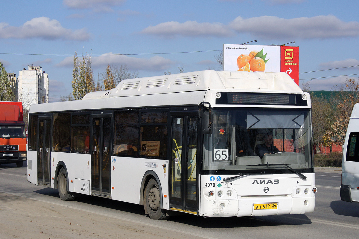 Волгоградская область, ЛиАЗ-5292.67 (CNG) № 4070