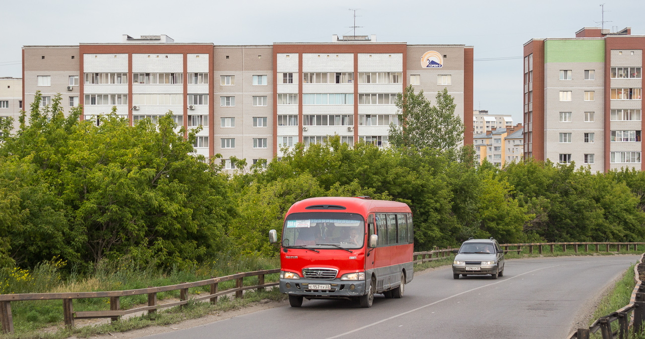 Алтайский край, Hyundai County Deluxe № С 157 ТУ 22