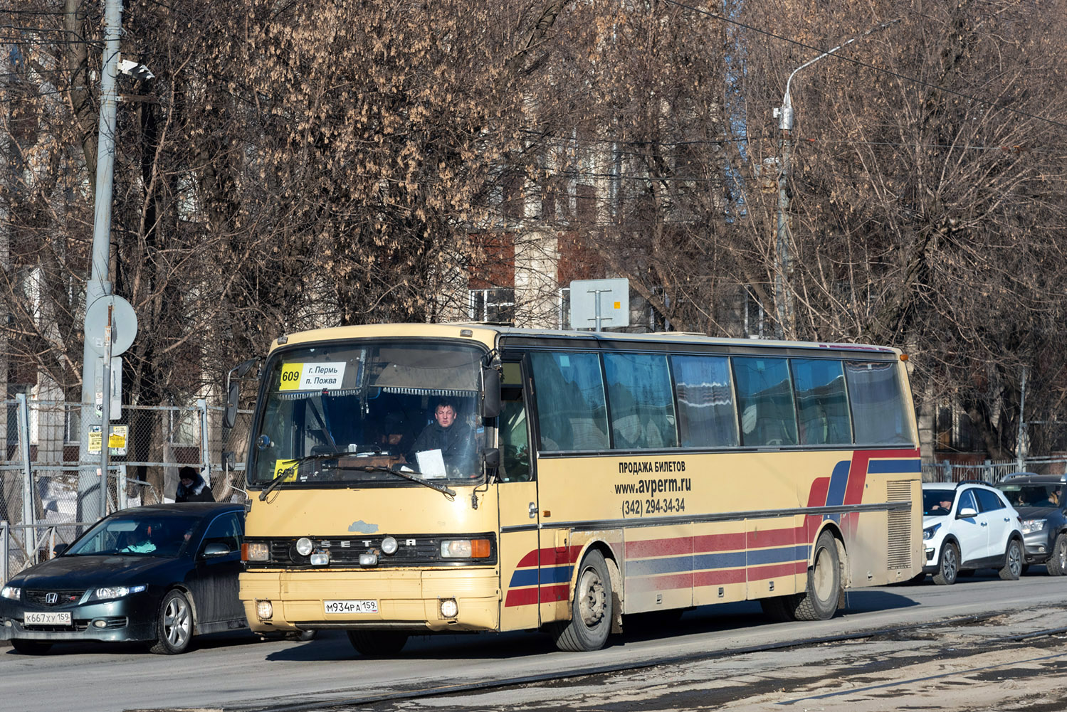 Пермский край, Setra S215H № М 934 РА 159