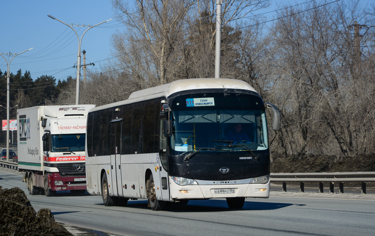 Новосибирская область, King Long XMQ6120C № С 699 РО 154