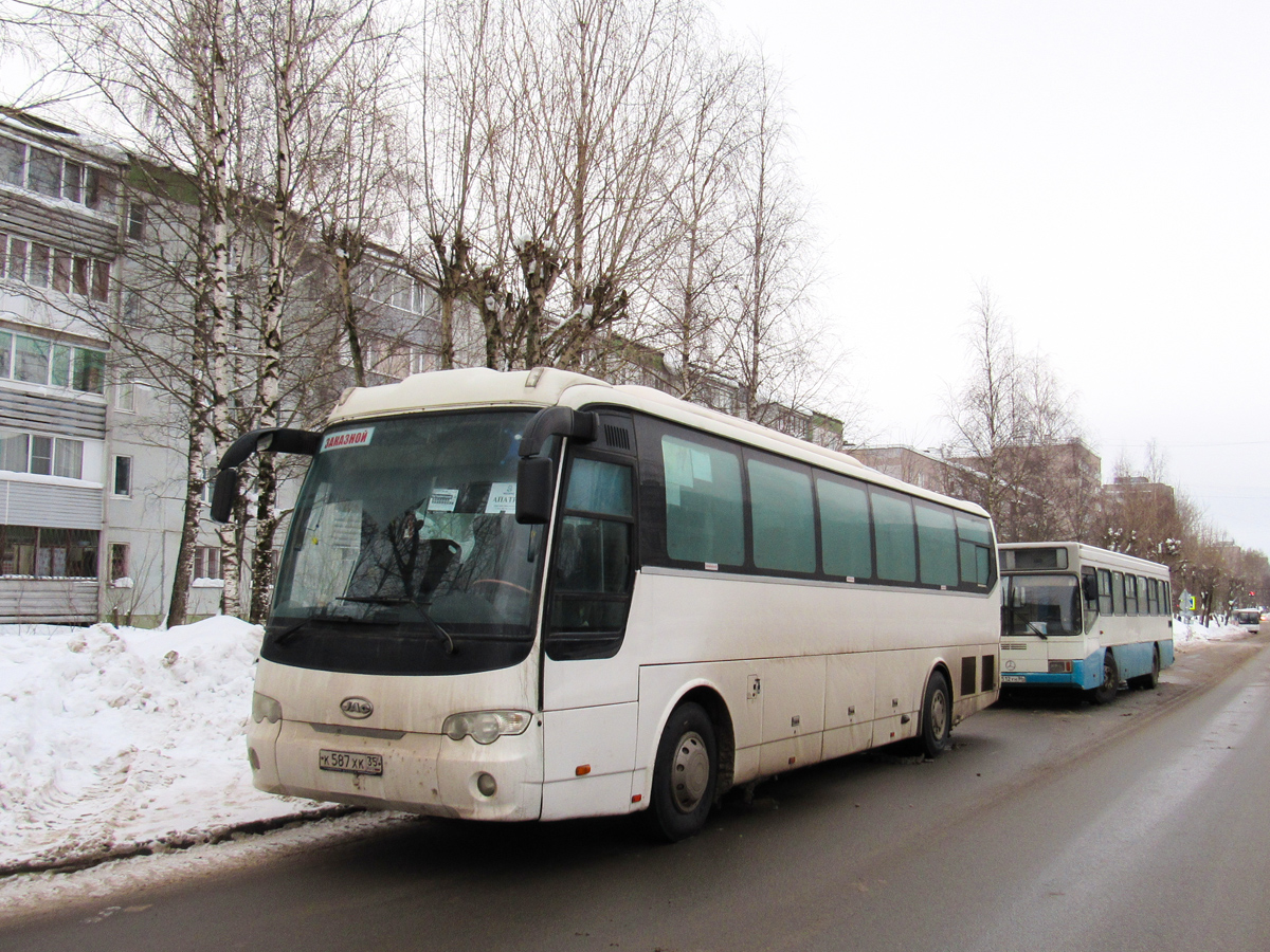 Вологодская область, JAC HK6120 № К 587 ХК 35