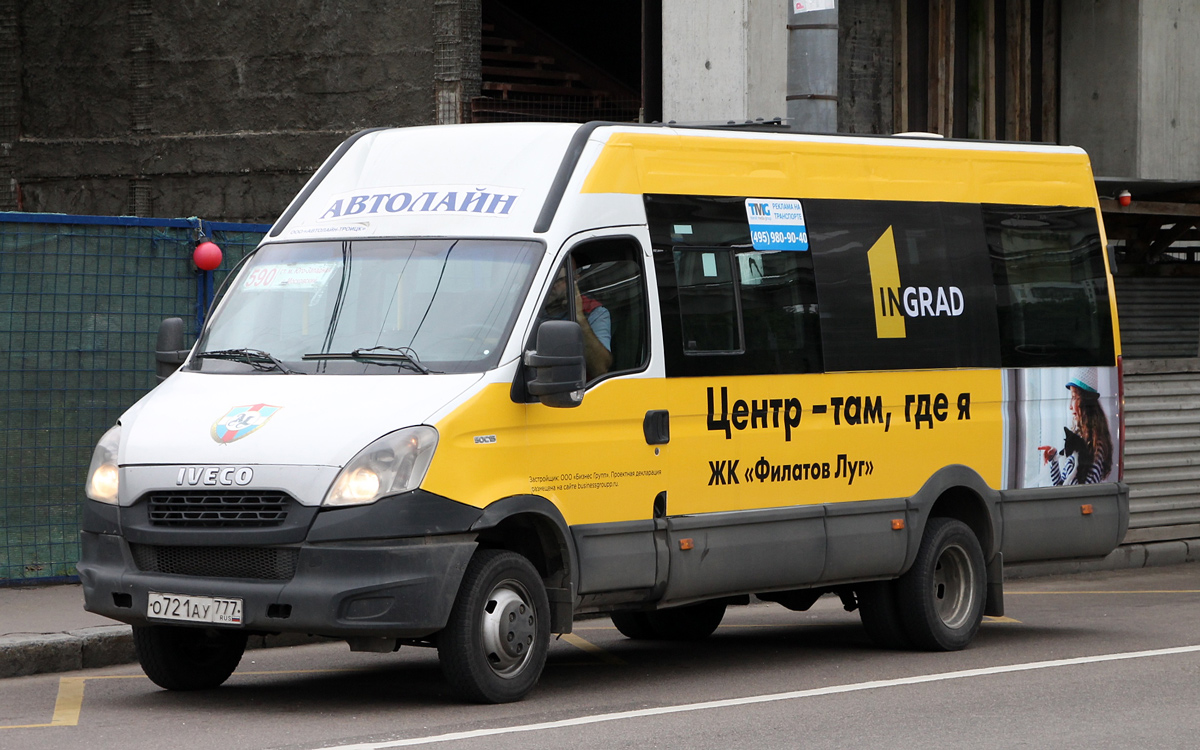 Москва, Нижегородец-2227UU (IVECO Daily) № О 721 АУ 777