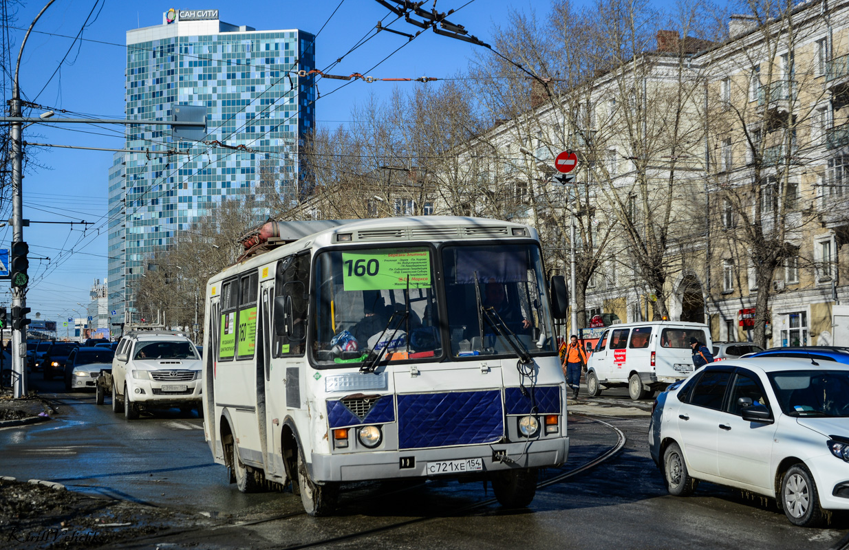 Новосибирская область, ПАЗ-32054 № С 721 ХЕ 154