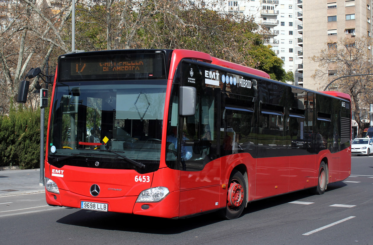 Испания, Mercedes-Benz Citaro C2 hybrid № 6453