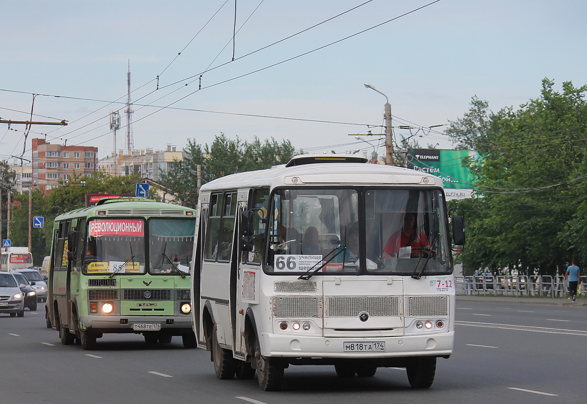 Челябинская область, ПАЗ-32054 № 7-12