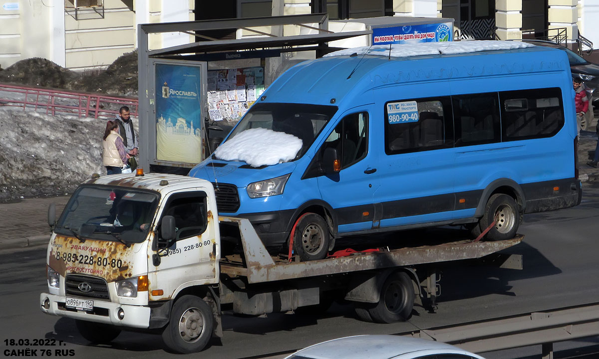 Ярославская область, Ford Transit FBD [RUS] (Z6F.ESG.) № 443