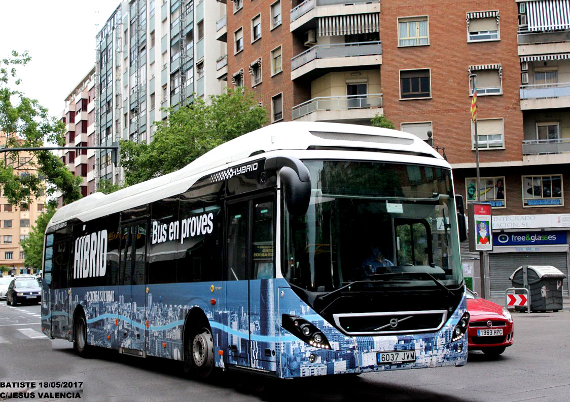 Spain, Volvo 7900 Hybrid # 6037 JVM