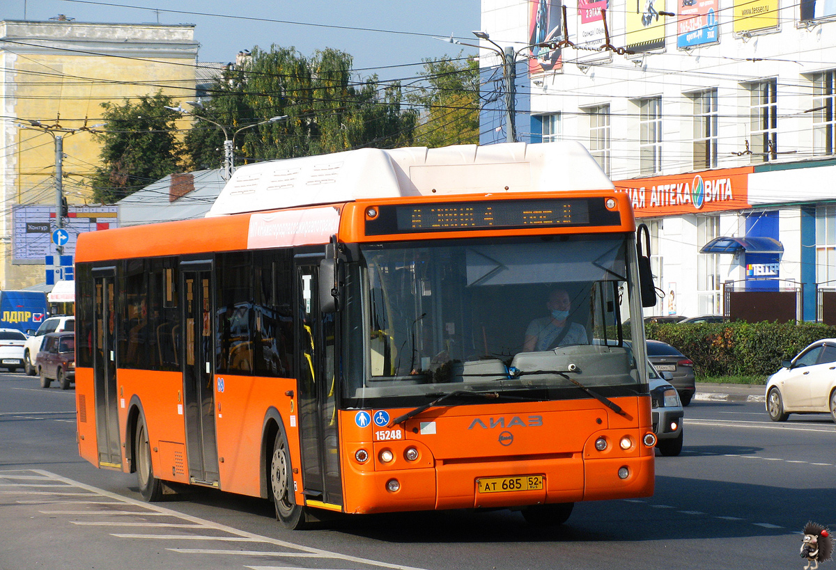 Нижегородская область, ЛиАЗ-5292.67 (CNG) № 15248