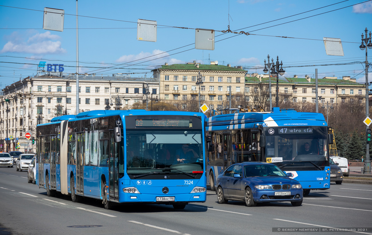 Санкт-Петербург, Mercedes-Benz Conecto II G (Russland) № 7324