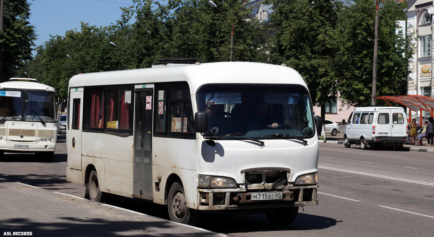 Псковская область, Hyundai County LWB C09 (ТагАЗ) № М 715 ЕС 60