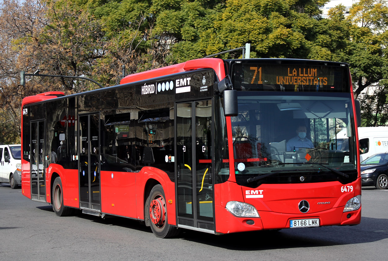 Испания, Mercedes-Benz Citaro C2 hybrid № 6479