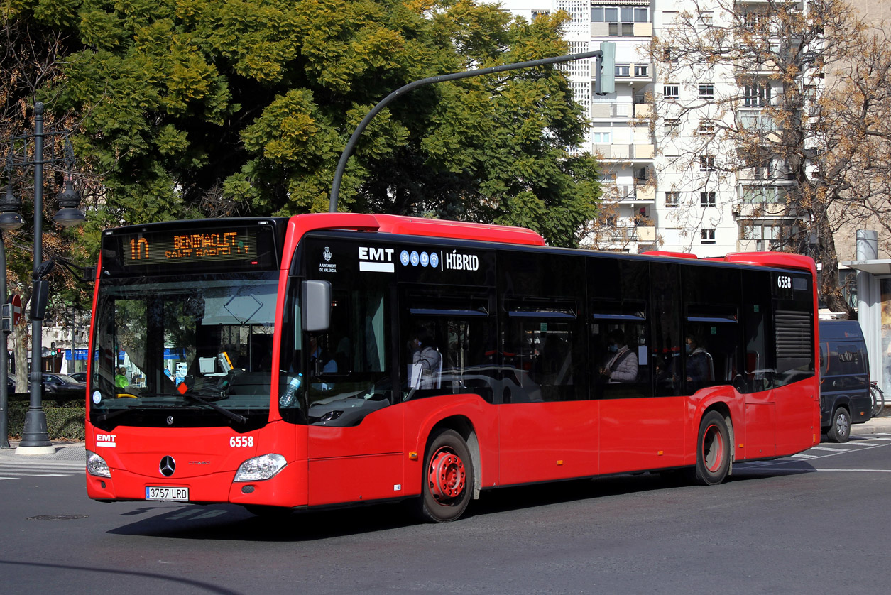 Испания, Mercedes-Benz Citaro C2 hybrid № 6558