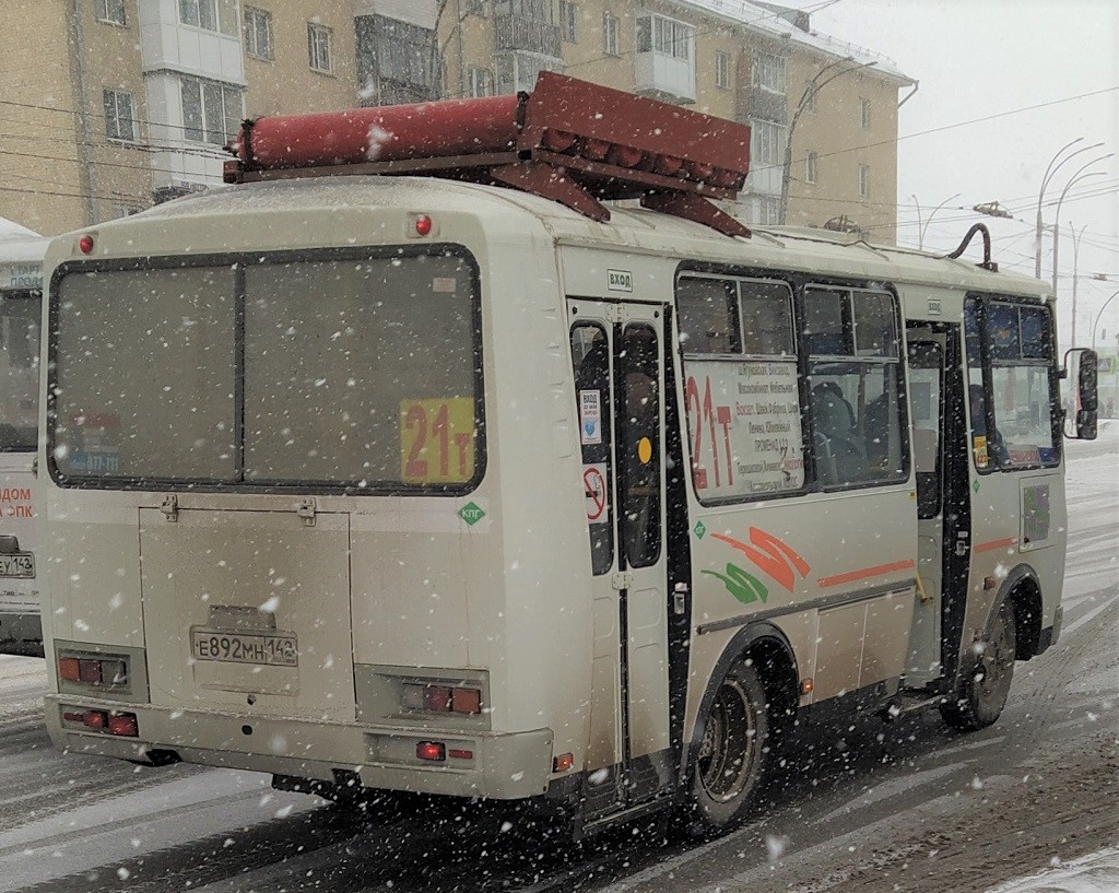 Кемеровская область - Кузбасс, ПАЗ-32054 № 421