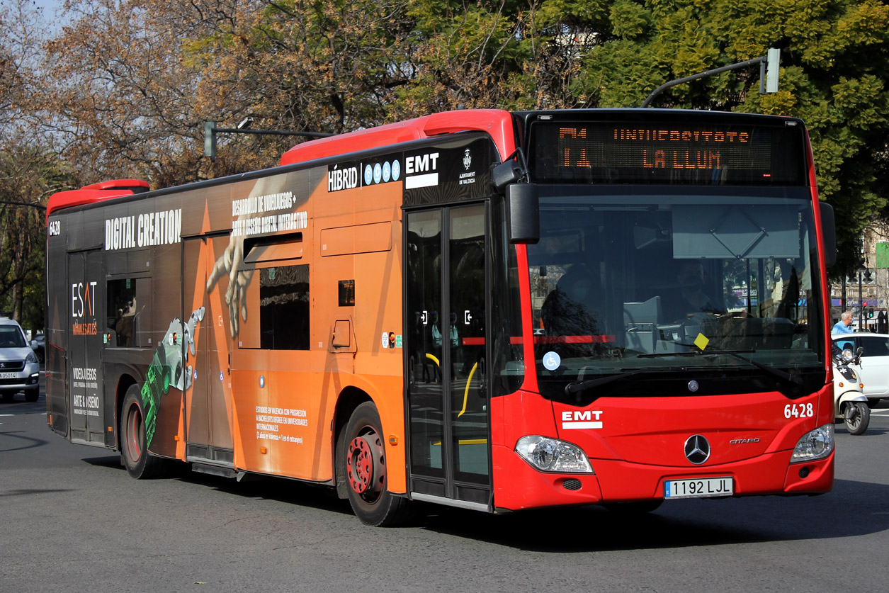 Испания, Mercedes-Benz Citaro C2 hybrid № 6428