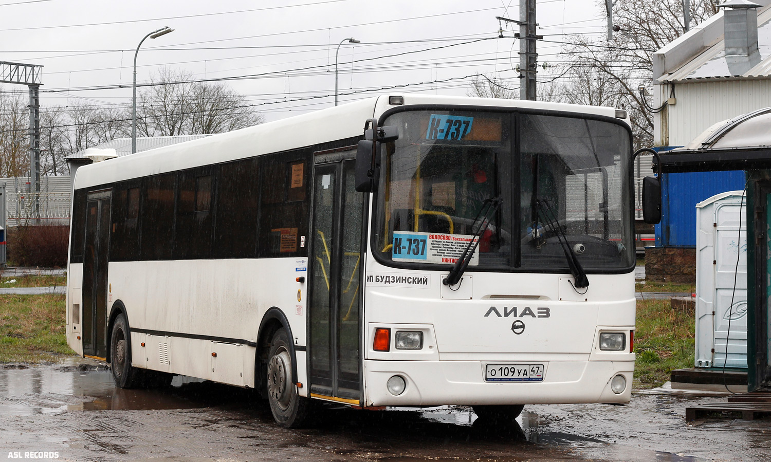 Leningrad region, LiAZ-5256.65 # О 109 УА 47