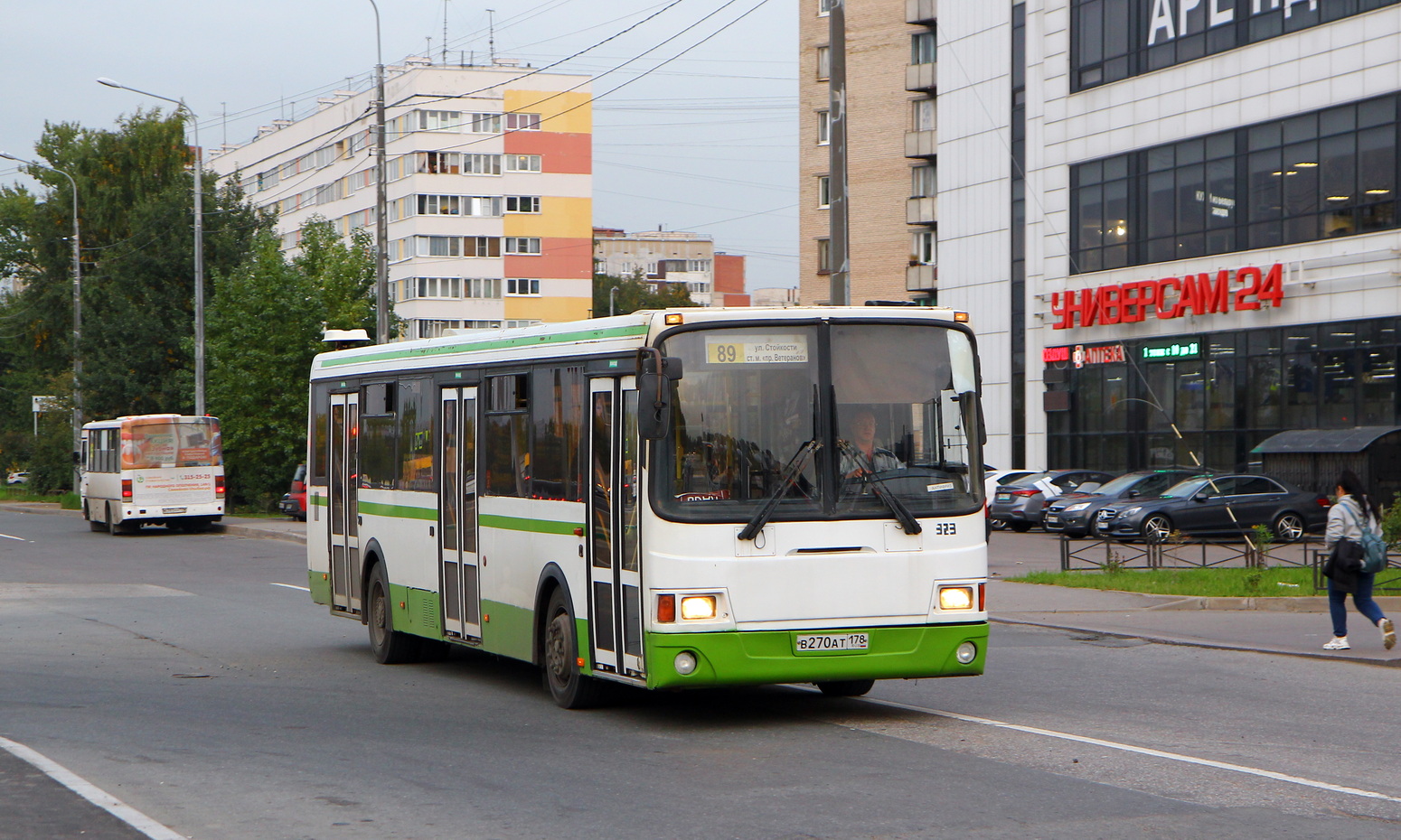 Санкт-Петербург, ЛиАЗ-5293.53 № 323