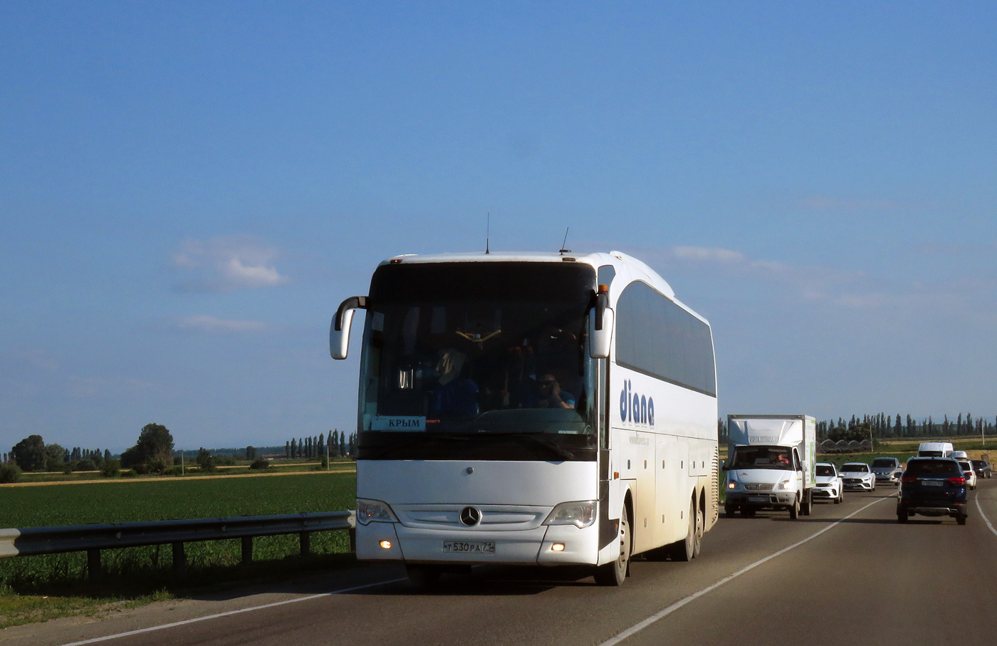 Тульская область, Mercedes-Benz Travego II L 17SHD № Т 530 РА 71