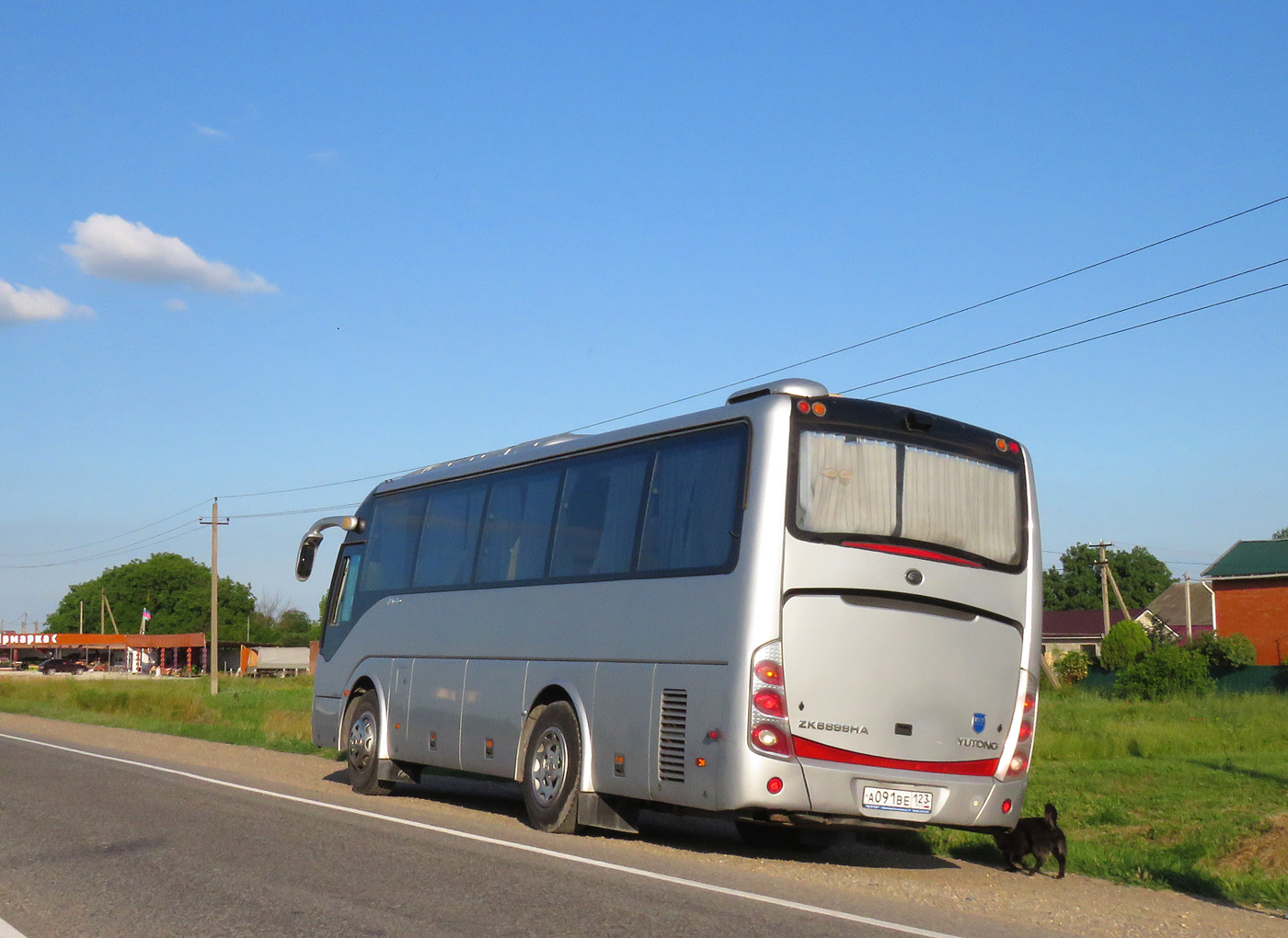 Краснодарский край, Yutong ZK6899HA № А 091 ВЕ 123