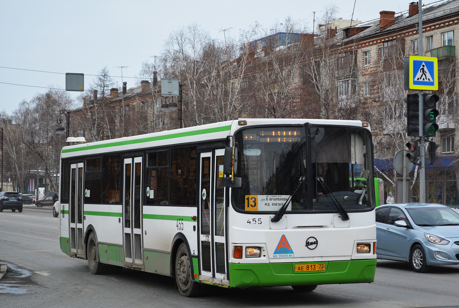 Тюменская область, ЛиАЗ-5293.53 № 455