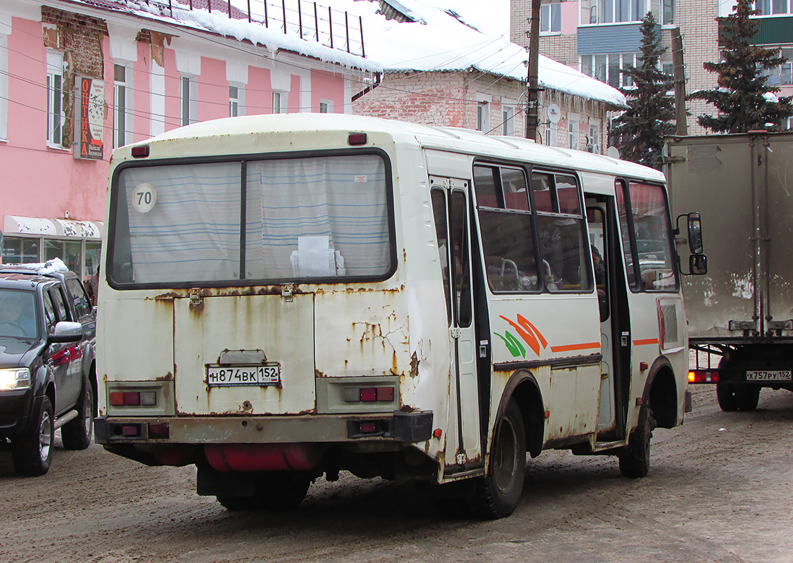 Нижегородская область, ПАЗ-32054 № Н 874 ВК 152