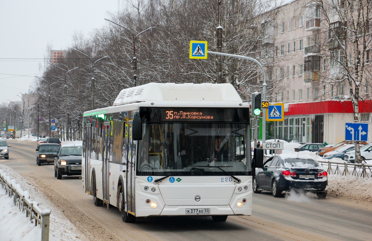 Новгородская область, ЛиАЗ-5292.67 (CNG) № 220