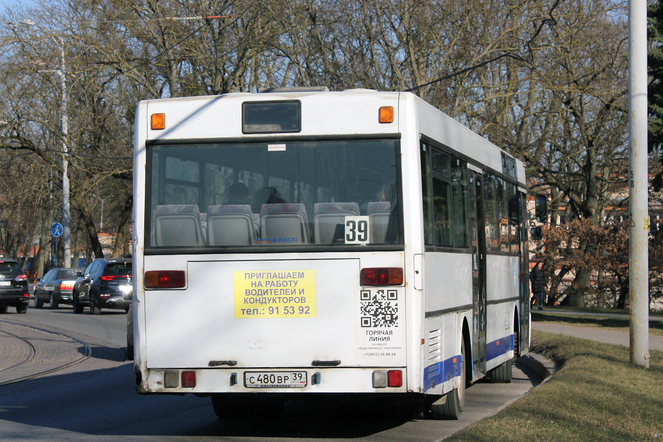 Калининградская область, Mercedes-Benz O405 № С 480 ВР 39