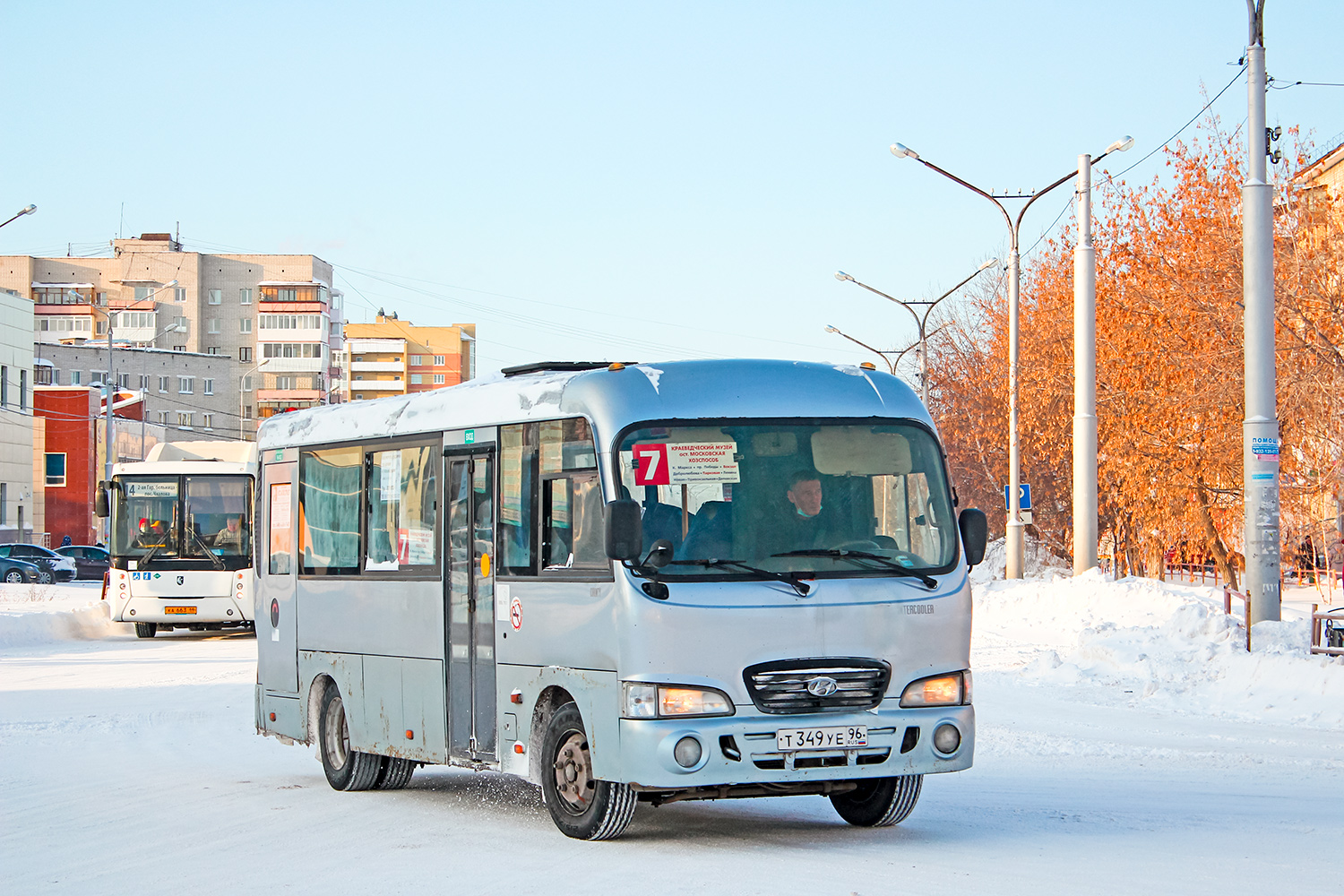 Свердловская область, Hyundai County LWB (ТагАЗ) № Т 349 УЕ 96