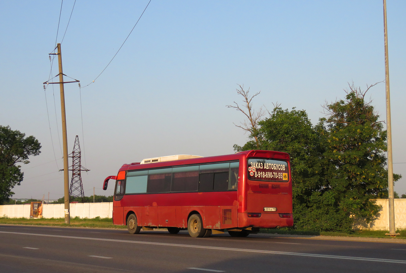 Краснодарский край, Hyundai AeroTown № С 551 СЕ 190