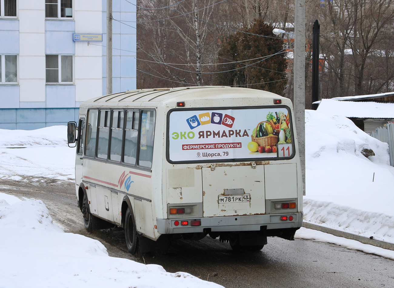 Кировская область, ПАЗ-4234 № М 781 РК 43