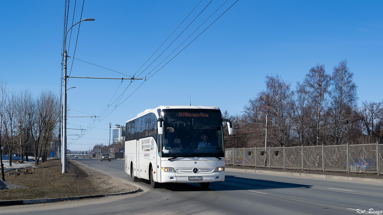 Москва, Mercedes-Benz Tourismo II 15RHD № А 332 СА 750