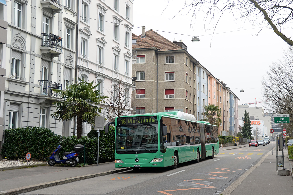 Швейцария, Mercedes-Benz O530G Citaro facelift G CNG № 722