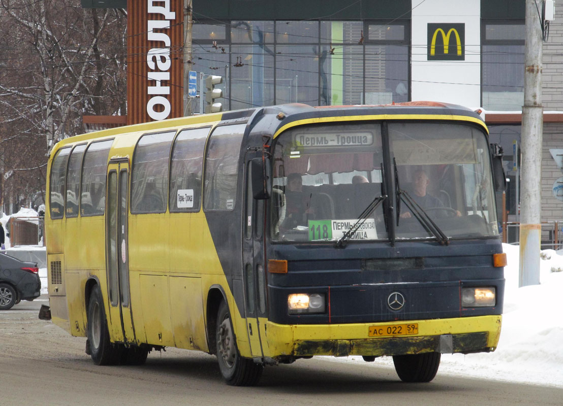 Пермский край, Mercedes-Benz O303-15KHP-L № АС 022 59