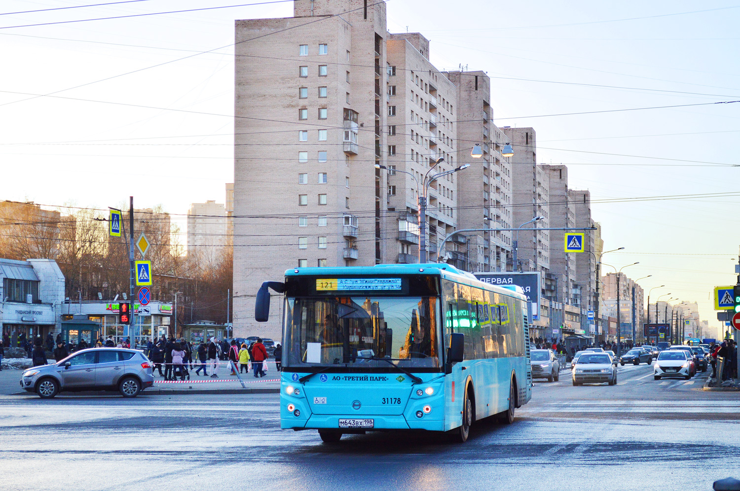 Санкт-Петербург, ЛиАЗ-5292.67 (LNG) № 31178