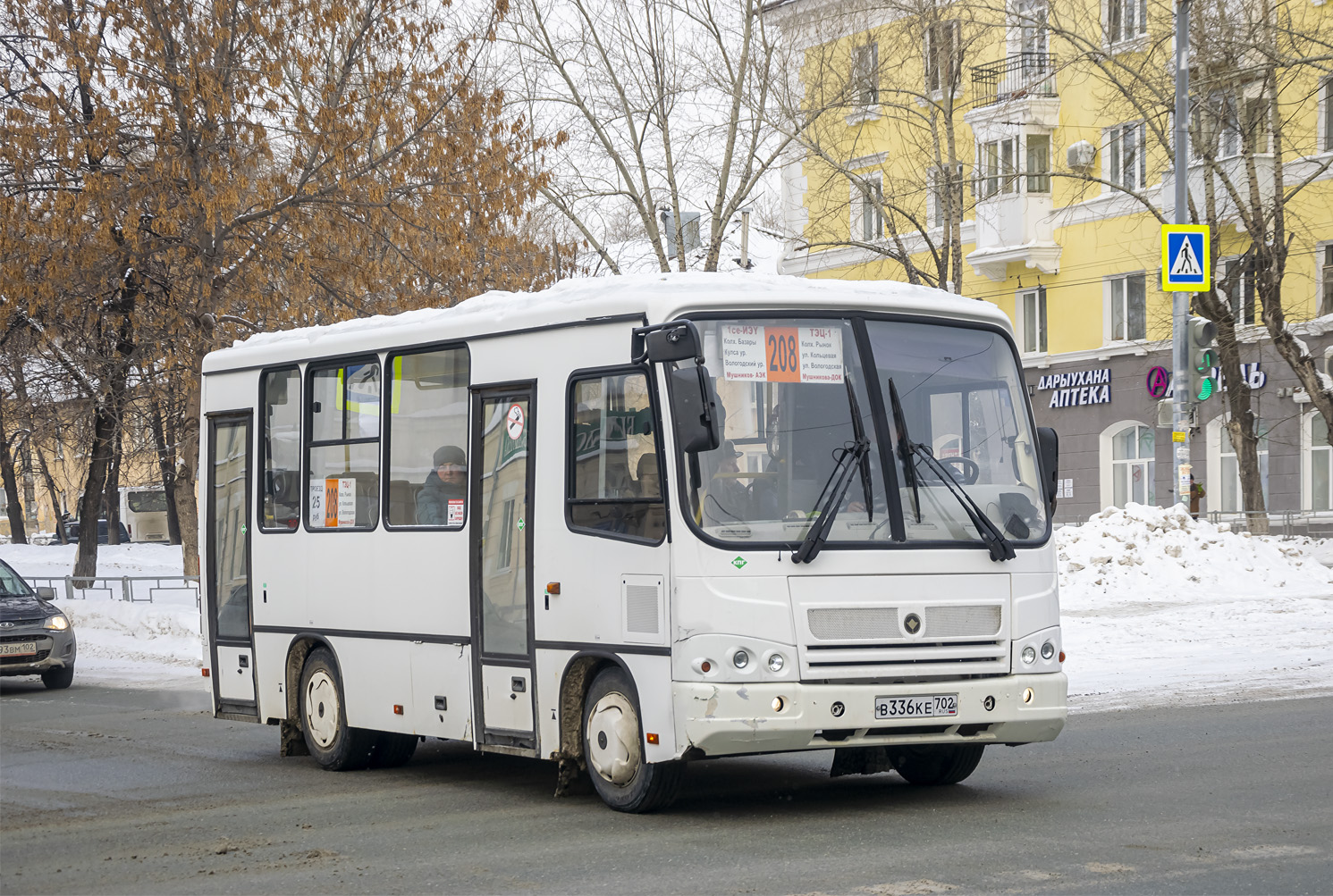 Башкортостан, ПАЗ-320302-08 № В 336 КЕ 702