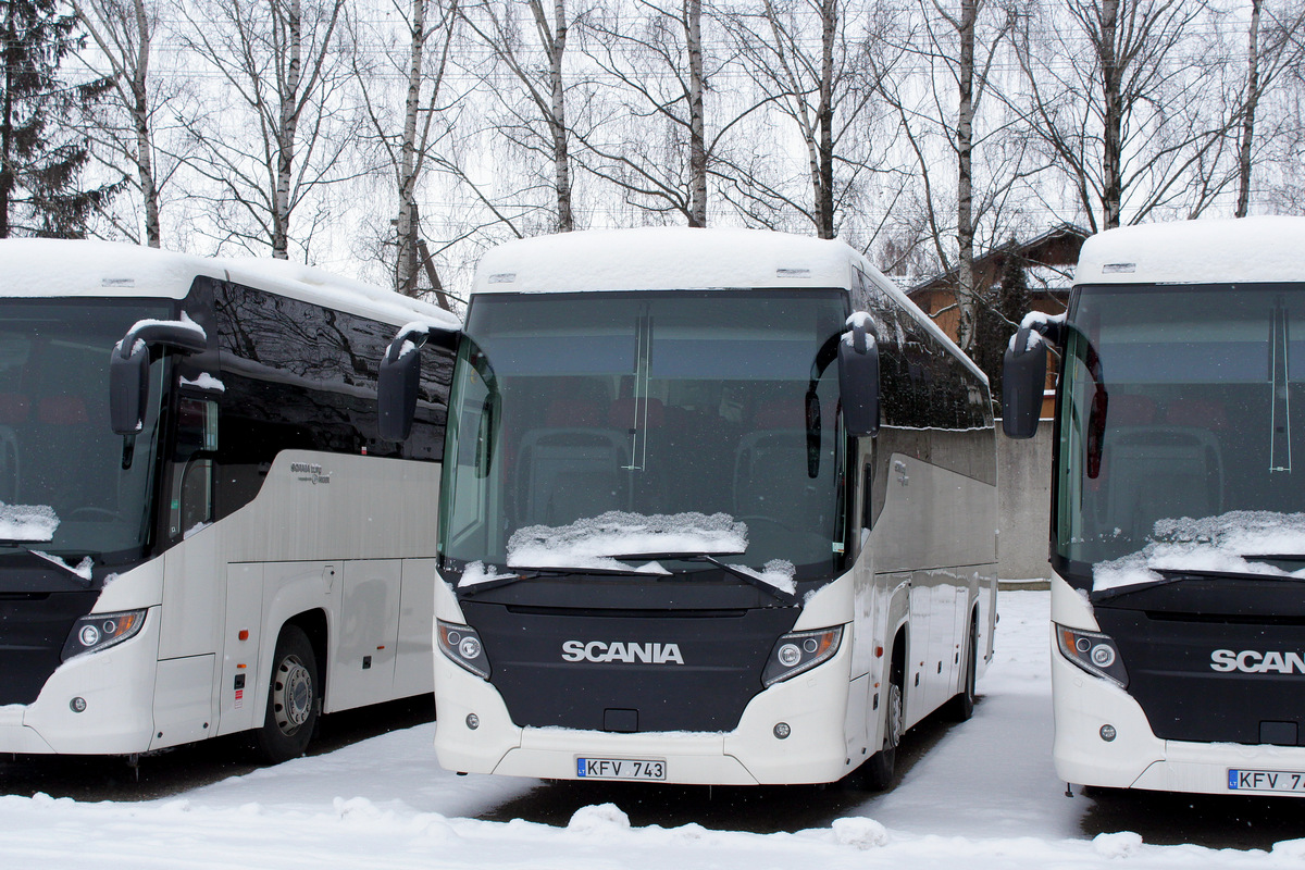 Литва, Scania Touring HD № KFV 743