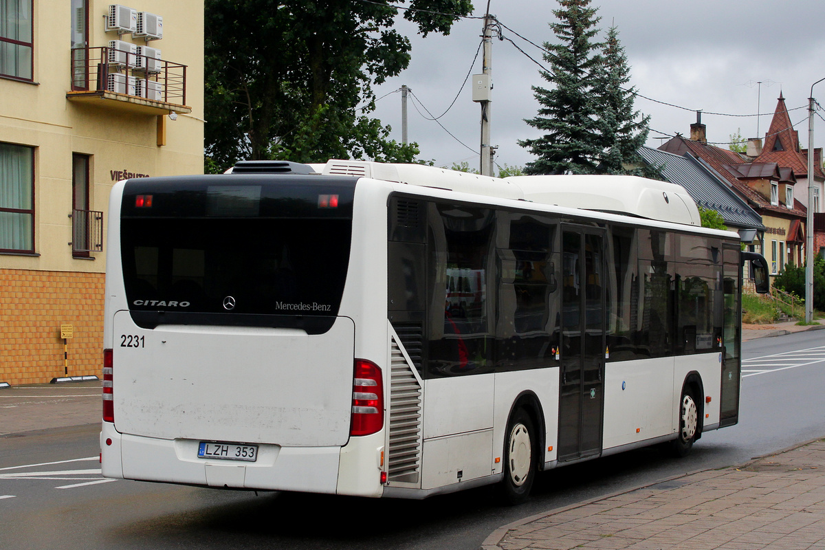 Litvánia, Mercedes-Benz O530 Citaro facelift CNG sz.: 2231