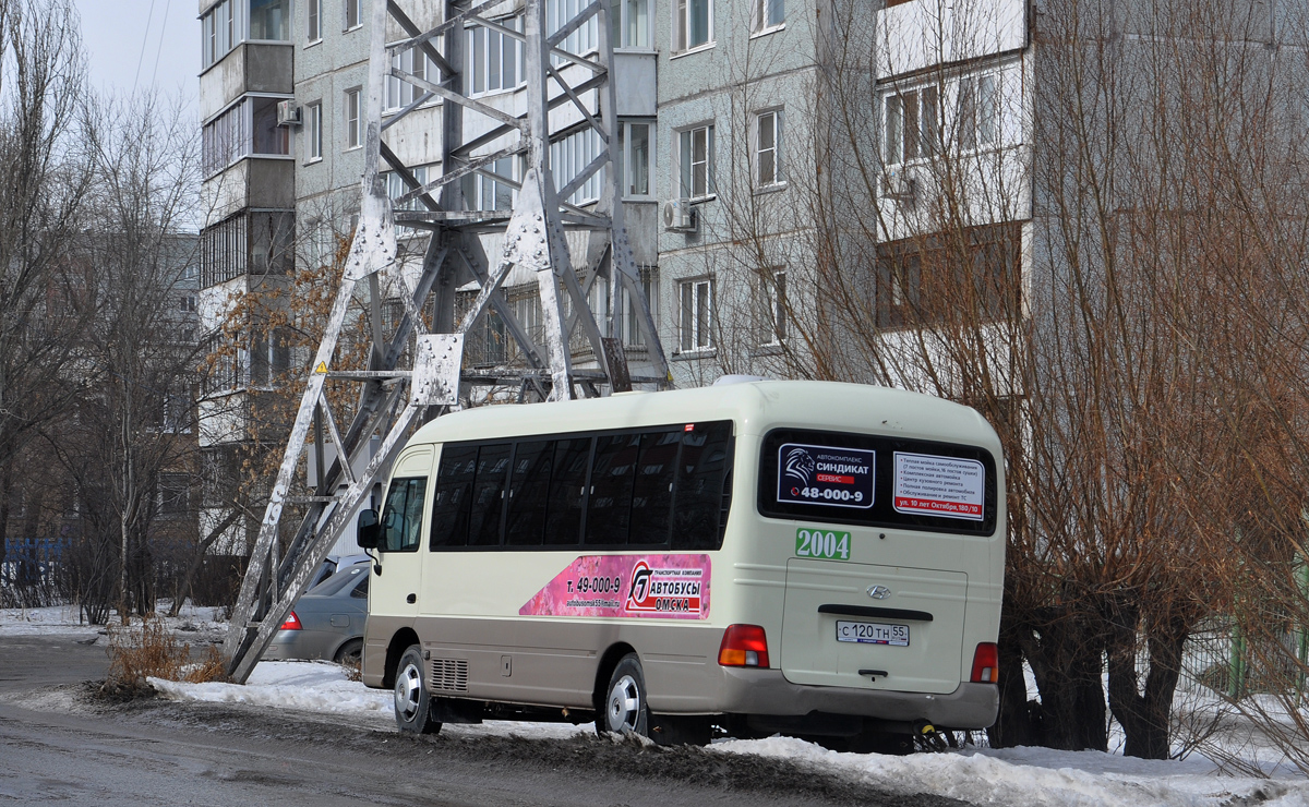 Omszki terület, Hyundai County Deluxe sz.: 2004