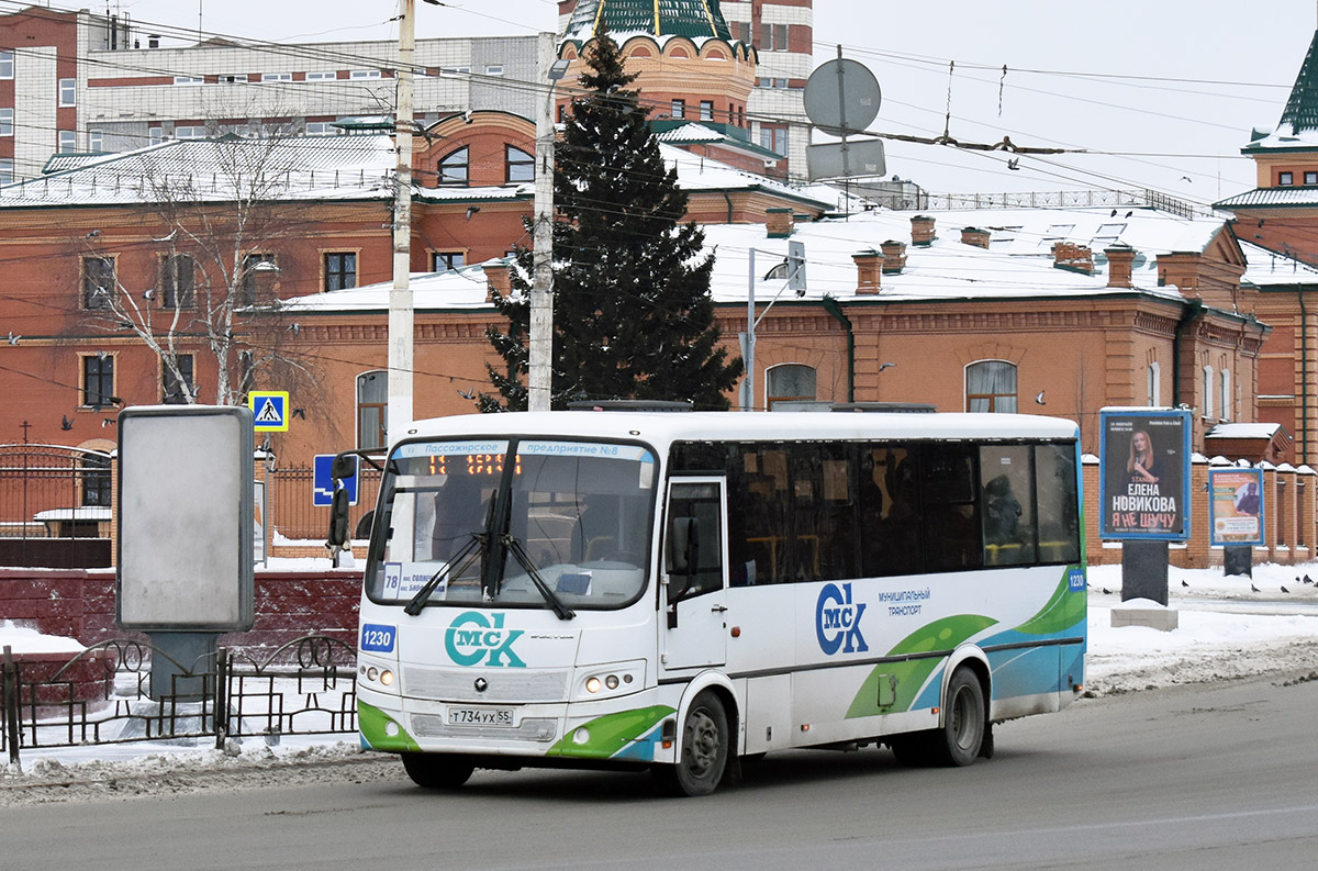 Омская область, ПАЗ-320414-04 "Вектор" (1-2) № 1230