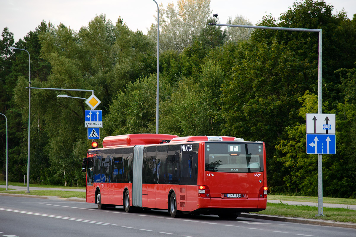 Литва, MAN A23 Lion's City G NG313 CNG № 4176