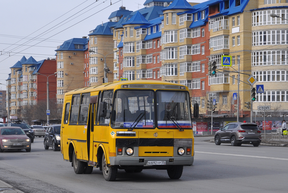 Омская область, ПАЗ-32053 № Н 692 УР 55