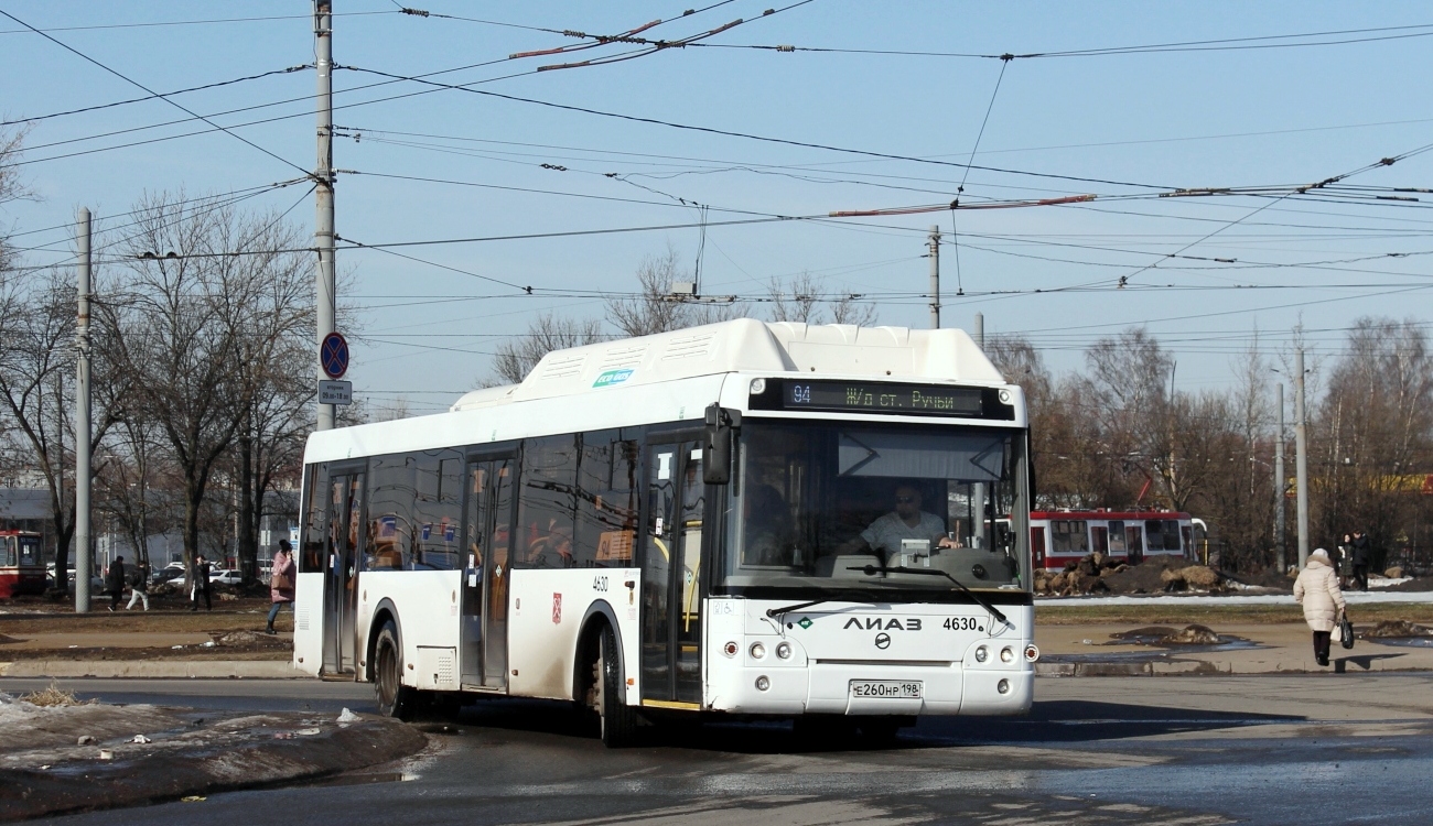 Санкт-Петербург, ЛиАЗ-5292.67 (CNG) № 4630