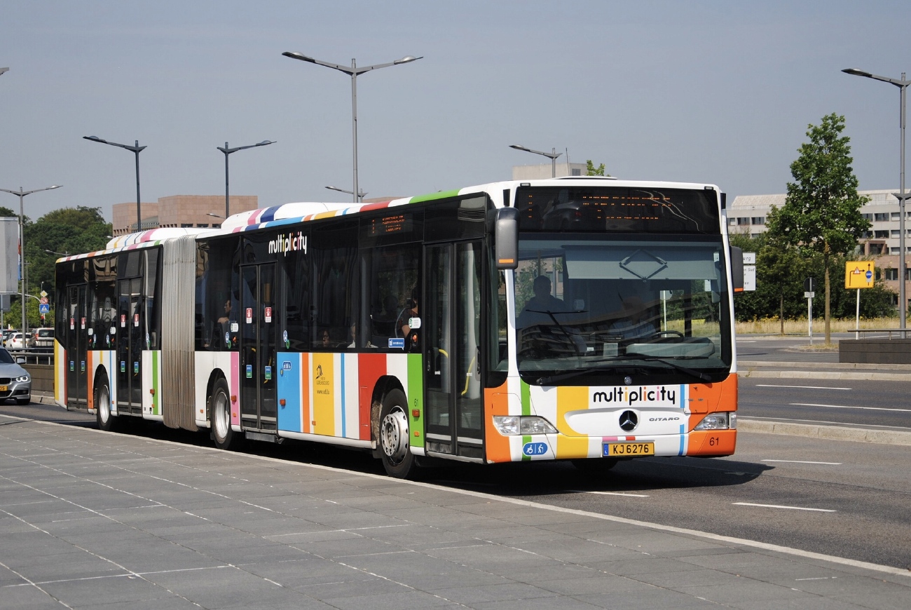 Люксембург, Mercedes-Benz O530G Citaro facelift G № 61