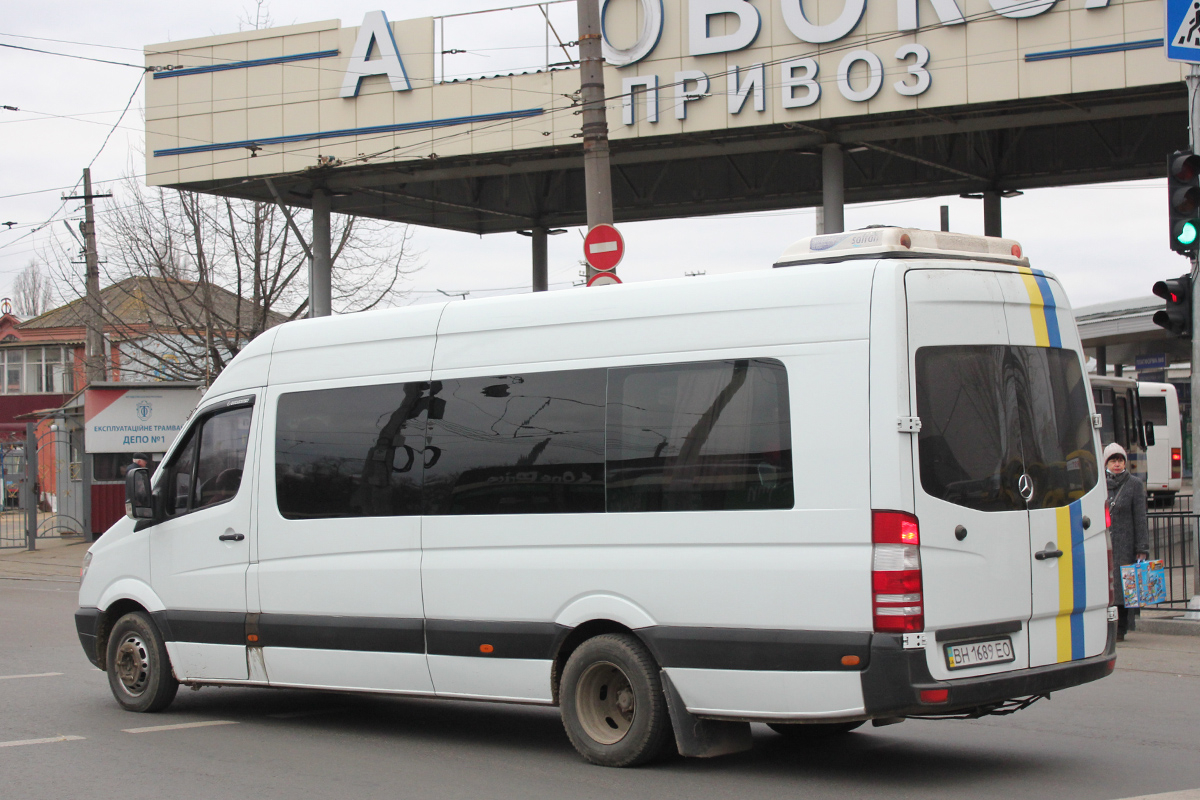 Одесская область, Mercedes-Benz Sprinter W906 518CDI № BH 1689 EO