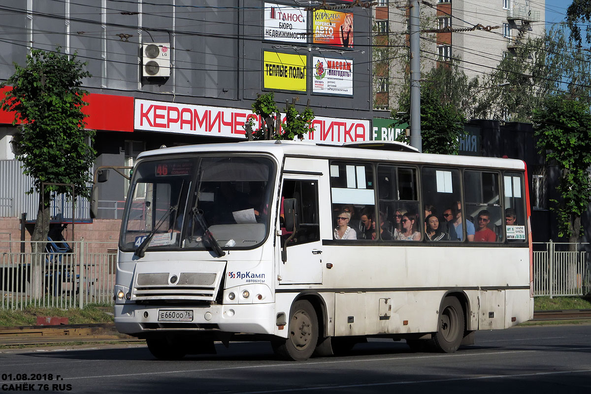 Ярославская область, ПАЗ-320402-05 № Е 660 ОО 76