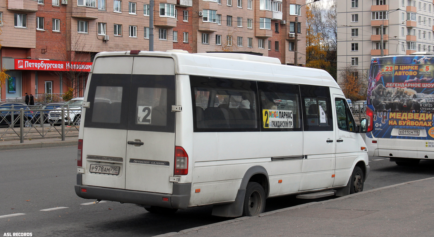 Санкт-Петербург, Луидор-223237 (MB Sprinter Classic) № Р 978 АМ 790