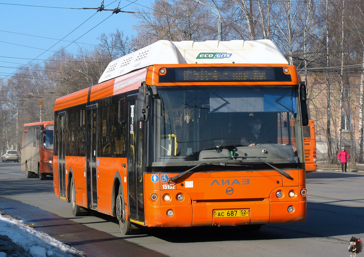 Nizhegorodskaya region, LiAZ-5292.67 (CNG) č. 15152