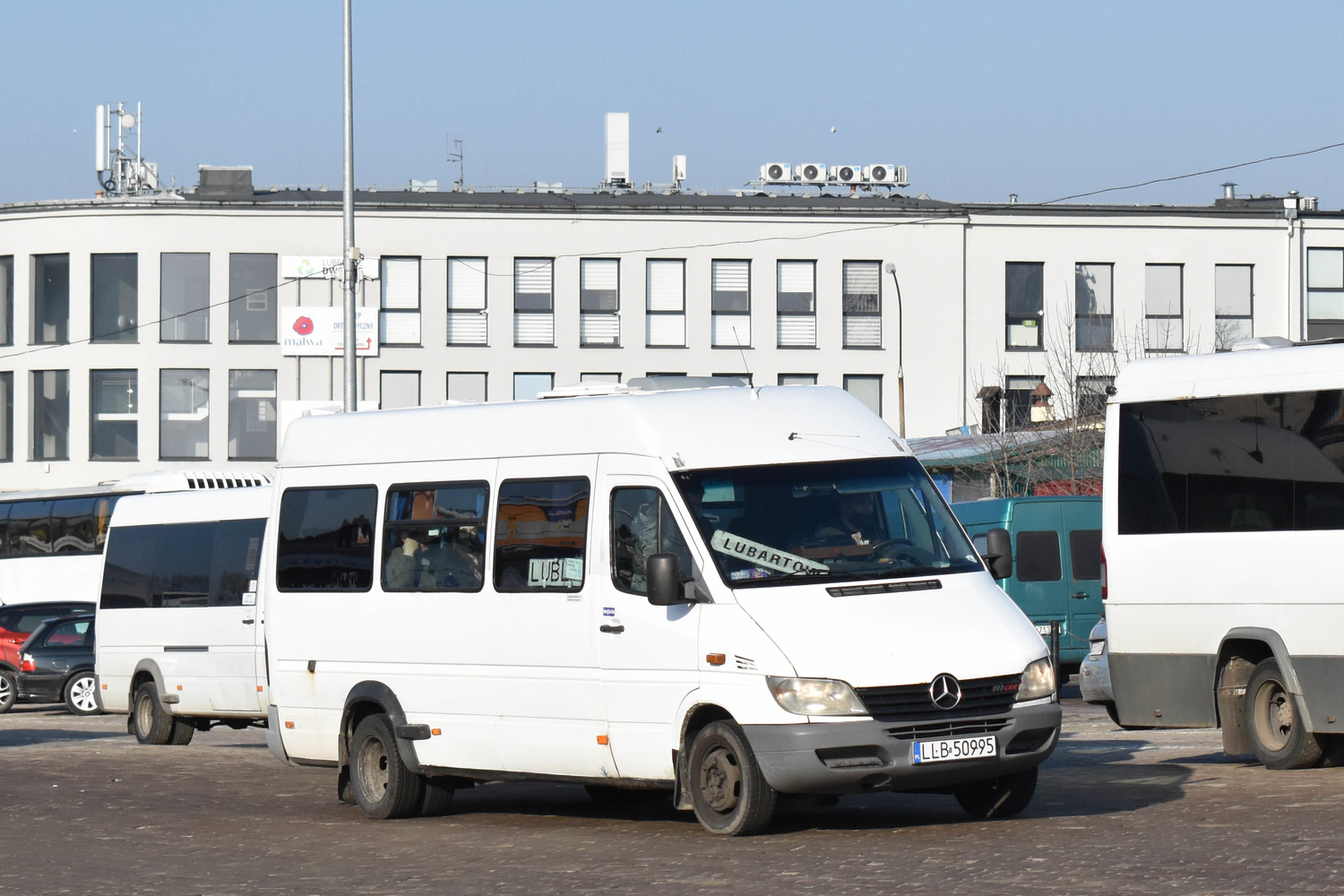 Польша, Mercedes-Benz Sprinter W904 411CDI № LLB 50995
